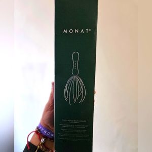 New monat scalp head sooth and relax spa massager in box